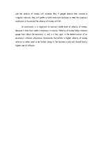 Esszék 'Velocity of Money', 2.                