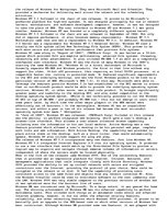 Esszék 'Microsoft Windows: Its History &amp; Future', 2.                