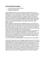 Összefoglalók, jegyzetek 'Angol B2 Nyelvvizsga Kidolgozott Szóbeli Tételek (1-12)', 21.                