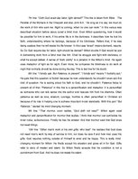 Összefoglalók, jegyzetek '"When I Consider How My Light is Spent" by John Milton', 6.