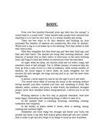 Esszék 'The Body', 1.                