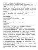 Esszék 'Rate of Photosynthesis', 1.                