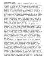 Esszék 'Thoughts on Human Origins', 1.