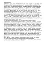 Esszék 'School Uniforms', 1.