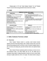 Összefoglalók, jegyzetek 'Report in Logistics', 3.                