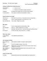 Minták 'Note Taking - the Two Column System', 1.                