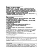 Összefoglalók, jegyzetek 'Copyrights', 2.                