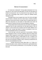 Esszék 'Barriers of Communication', 1.                