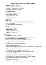 Összefoglalók, jegyzetek 'Irodalom kisérettségi tételek', 1.                