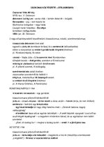 Összefoglalók, jegyzetek 'Irodalom kisérettségi tételek', 7.                