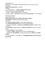 Összefoglalók, jegyzetek 'Irodalom kisérettségi tételek', 12.                