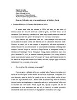 Kutatási anyagok 'Essay on Civil Society and Social Capital Concepts in Northern Russia ', 1.                