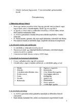 Összefoglalók, jegyzetek 'A hiperaktivitás-figyelemzavar tünetegyüttes', 7.                