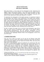 Kutatási anyagok 'The EU Constitution', 1.                