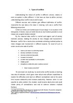 Összefoglalók, jegyzetek 'Types of Conflict and Their Resolution', 5.                