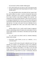 Összefoglalók, jegyzetek 'Types of Conflict and Their Resolution', 7.                