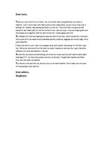 Minták 'Letter to Jane', 1.                