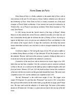 Összefoglalók, jegyzetek 'Notre Dame de Paris ', 1.                