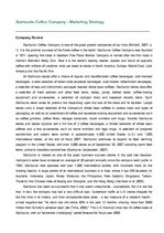 Kutatási anyagok 'Individual Management Report. Starbucks Corporation Ltd. Marketing Audit and Str', 4.                
