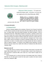 Kutatási anyagok 'Individual Management Report. Starbucks Corporation Ltd. Marketing Audit and Str', 21.                