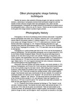 Kutatási anyagok 'Photography', 5.                