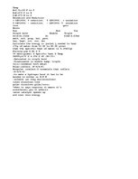 Esszék 'Chem Notes', 1.