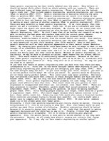 Esszék 'Pros and Cons of Improving Humans by Genetic Engineering', 1.                