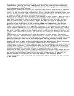 Esszék 'The Communication Skills Necessary for Success in a Career', 1.                