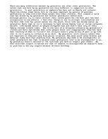 Esszék 'Generational Differences', 1.                