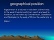 Prezentációk 'Afghanistan', 4.                