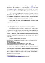 Összefoglalók, jegyzetek 'Latvių mitologinis pasaulis A.Brigaderos drame "Nykštukas"', 2.                