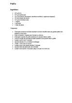 Összefoglalók, jegyzetek 'Paëlla', 1.                