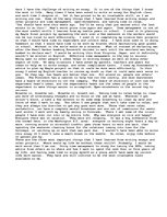 Esszék 'The Challenge of Writing an Essay', 1.                