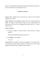 Összefoglalók, jegyzetek 'Análisis del Texto "El Desaparecido"', 4.                