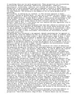 Esszék 'The Following Is My Summary of the Ten Early Perspectives of Psychology', 1.