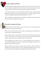 Kutatási anyagok 'Body Language', 2.                