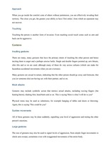 Kutatási anyagok 'Body Language', 4.                