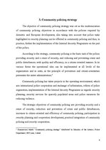 Kutatási anyagok 'Community Policing', 6.                