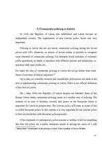 Kutatási anyagok 'Community Policing', 13.                