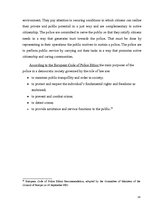 Kutatási anyagok 'Community Policing', 14.                