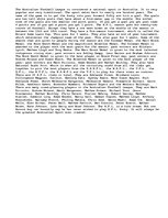 Esszék 'AFL - Australian Rules Football - Aussie Rules', 1.                