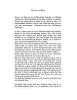 Esszék 'William Shakespeare "Romeo und Julia"', 1.                