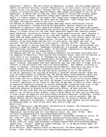 Esszék 'Causes and Symptoms of Depression', 2.                