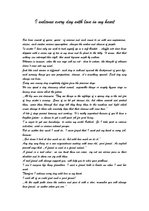 Esszék 'I Welcome Every Day with Love in My Heart', 1.                