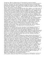 Esszék 'Need for Harmonization of International Accounting Standard', 1.                