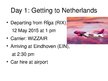 Prezentációk 'Netherlands Itinerary', 5.                
