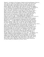 Esszék '"Macbeth"', 1.                