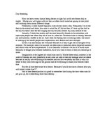 Esszék 'Daydreaming', 1.                