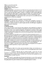 Összefoglalók, jegyzetek '"La casa de Bernarda Alba". Analisis', 1.                