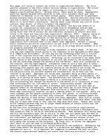 Esszék 'Analyzing Trends in Organizational Behavior', 1.                